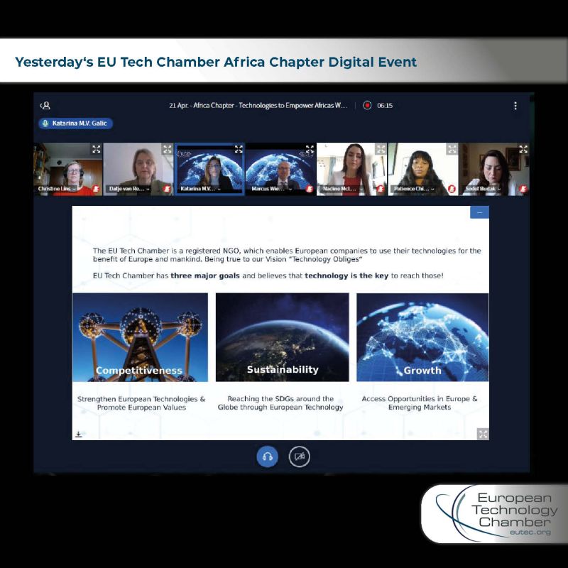 EU Tech Africa Chapter Webinar