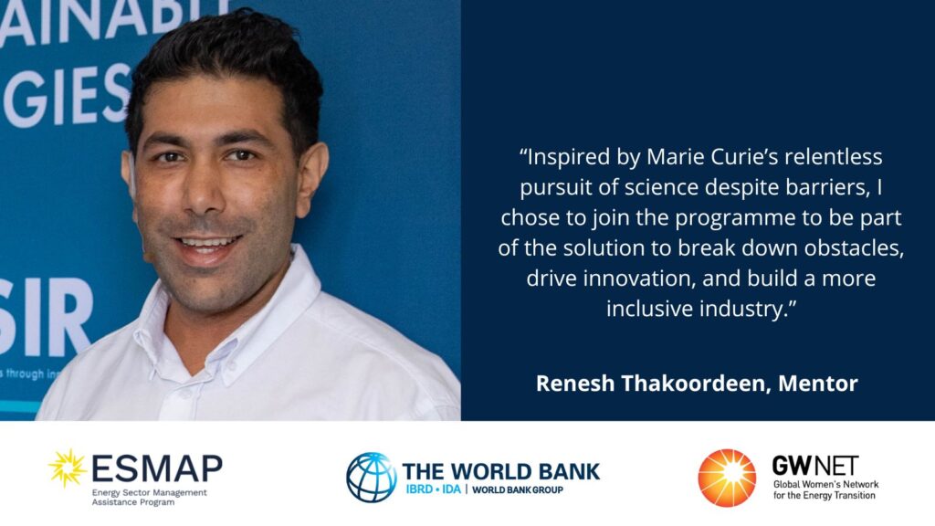 Mentors of third edition of women in energy storage mentoring program