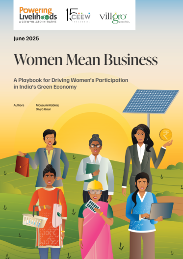 Women Mean Business: A Playbook for Driving Women's Participation in India's Green Economy
